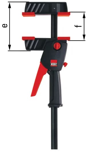 Bessey BESDUO65-8 Cırcır Mekanizmalı Tek El İşkence 600mm 2000n