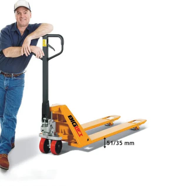 Biglift RM-ACSUPERLOW Alçak Şase Transpalet