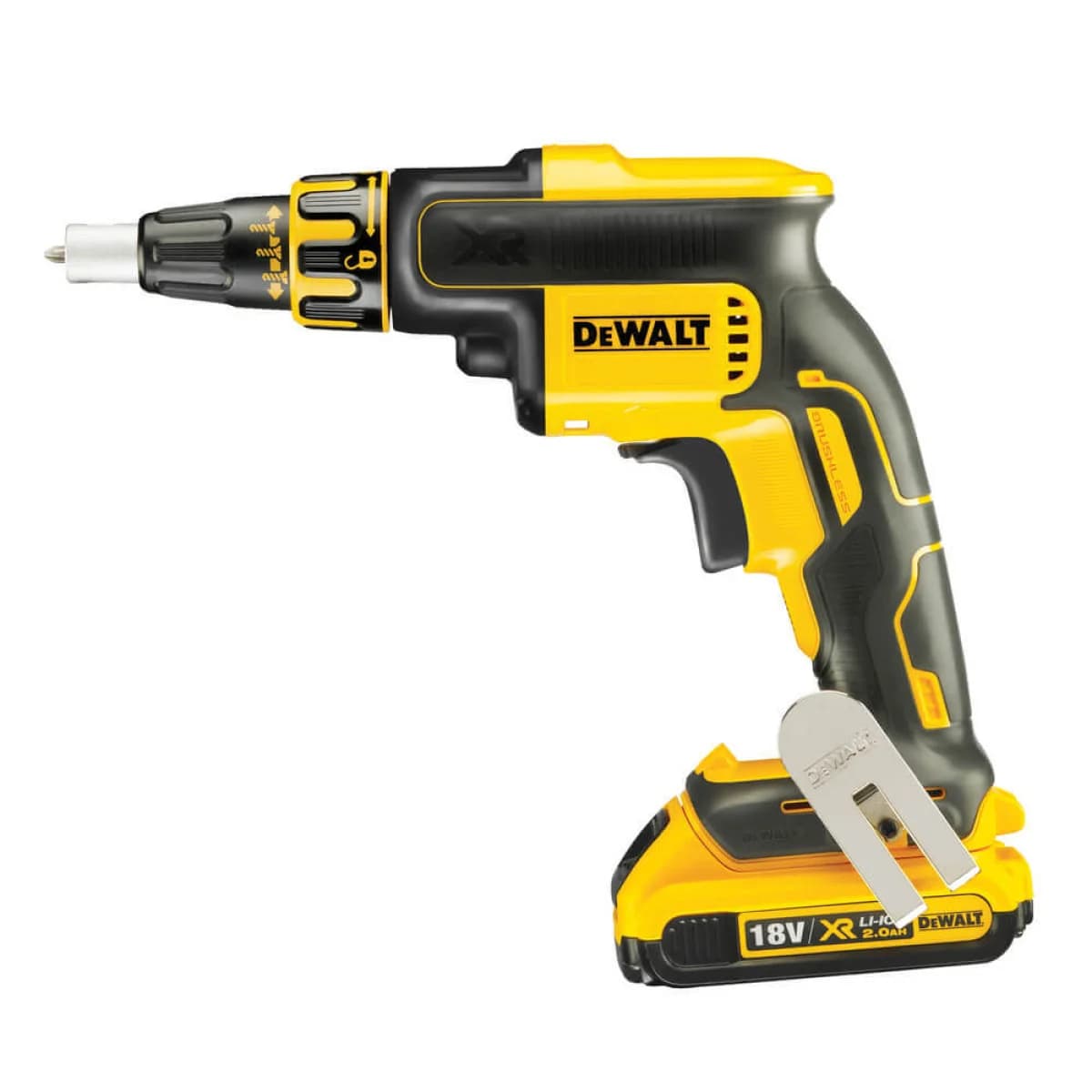 DeWalt DCF620D2K 18V 2.0AH LI-ION PROFESYONEL KÖMÜRSÜZ ALÇIPAN VIDALAMA