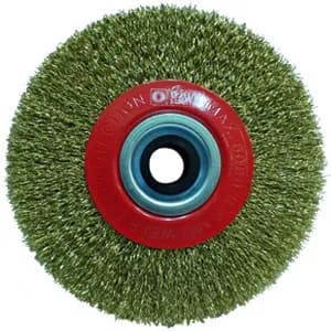 Hawk HA10101 Sarı Telli Daire Fırça 100x20 mm