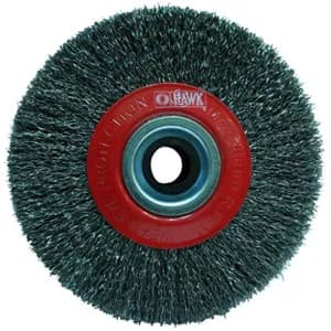 Hawk HA10181 Gri Telli Daire Fırça 200x25 mm