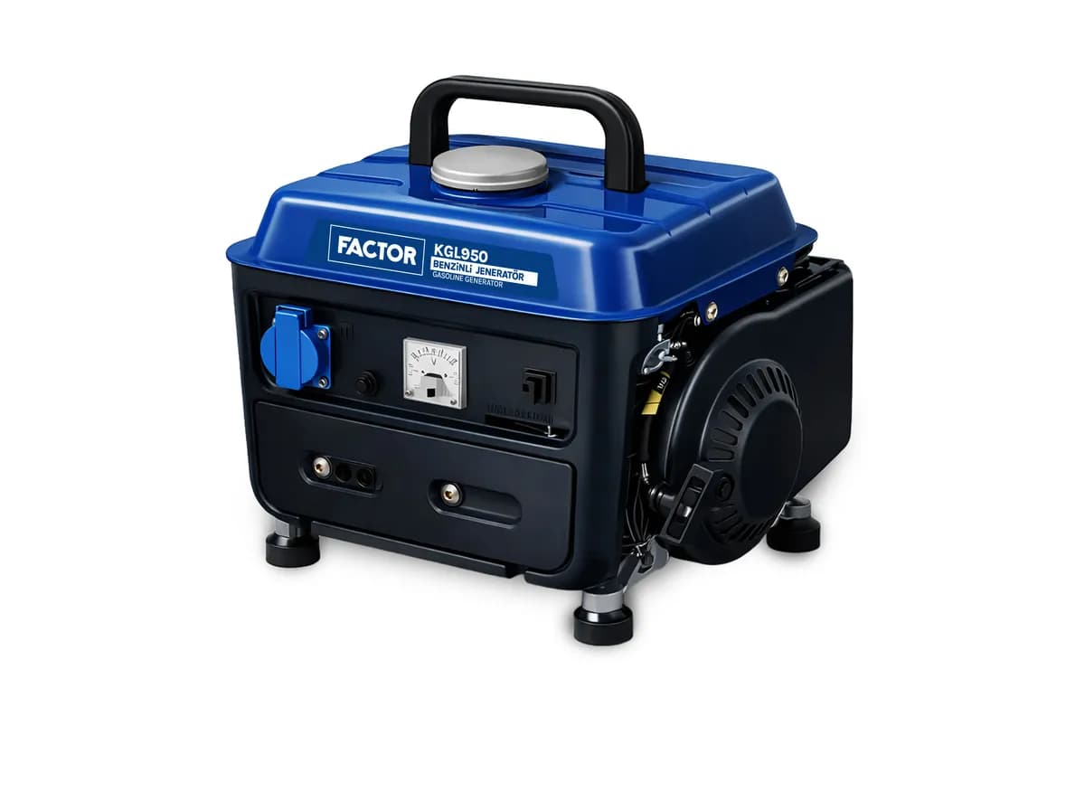 Kama By Reis KGL950 2 Zamanlı Benzinli Jeneratör 0.8 Kw/0.8 Kva thumbnail 2