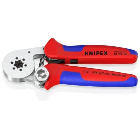 Knipex 975514 Kablo Yüksük Sıkma Kendiliğinden Ayarlanabilen