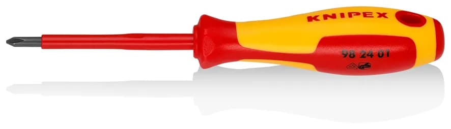 Knipex 982401 Vde Yıldız Uçlu Tornavida 187 mm