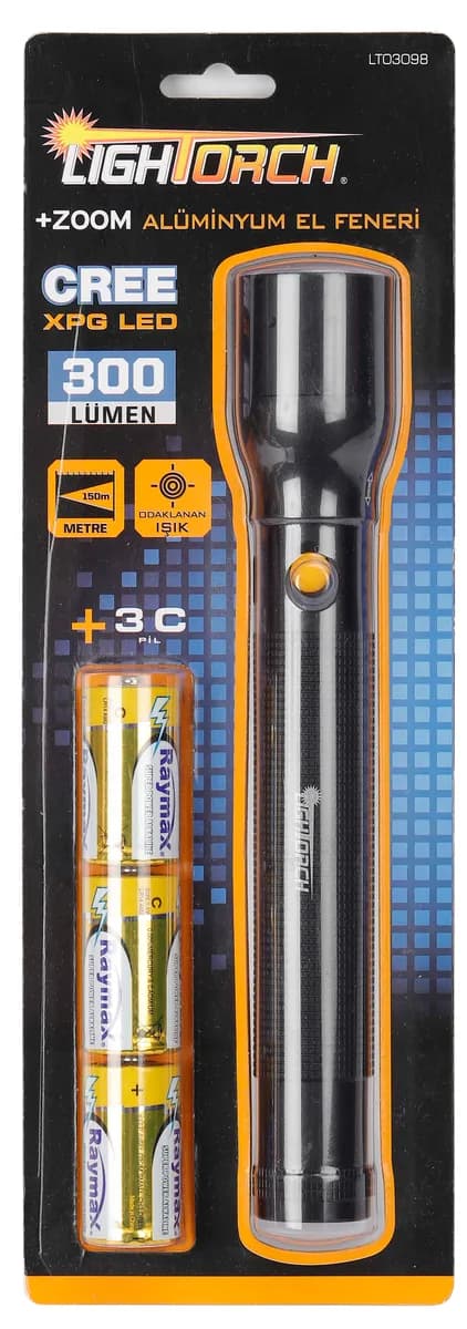 Lightorch LT03098 Zoomlu Ledli El Feneri thumbnail 2
