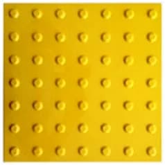 Max Safety MS1-7003 Hissedilebilir Uyarıcı Yürüme Yüzey 40x40x8 mm