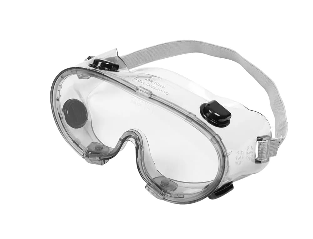 Max Safety S1551V-S Ventilli Göz Koruyucu - Şeffaf 75 gr
