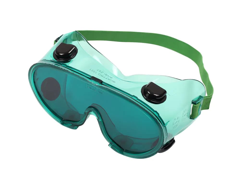 Max Safety S1551V-Y Ventilli Göz Koruyucu - Yeşil 75 gr