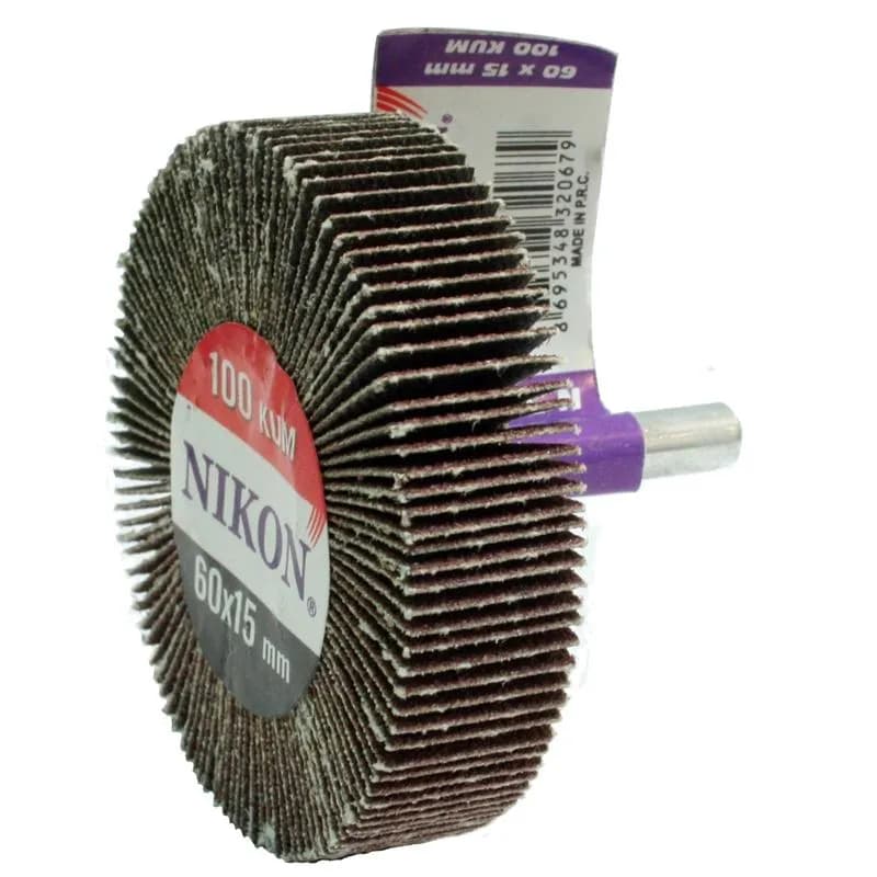 Nikon N32081 Saplı Fırfır Zımpara 60x30 mm 40 Kum