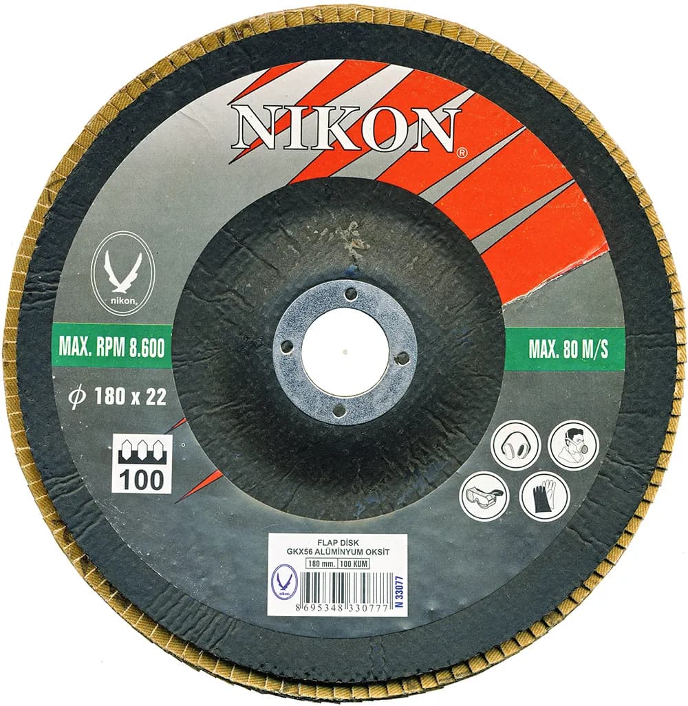 Nikon N33057 Flap Disk 115 mm 100 Kum