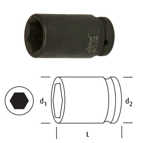 Osaka LN1ID3 1" 3 Inch Lokma Derın