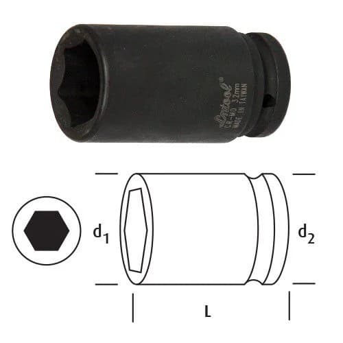 Osaka LN34ID2 3/4 2'' Inch Derın Lokma