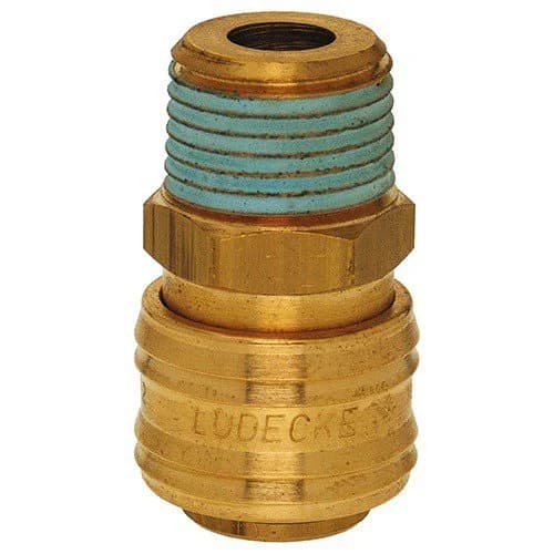 Lüdecke QESG 19T 19 mm Hortum Stoper Endüstriyel