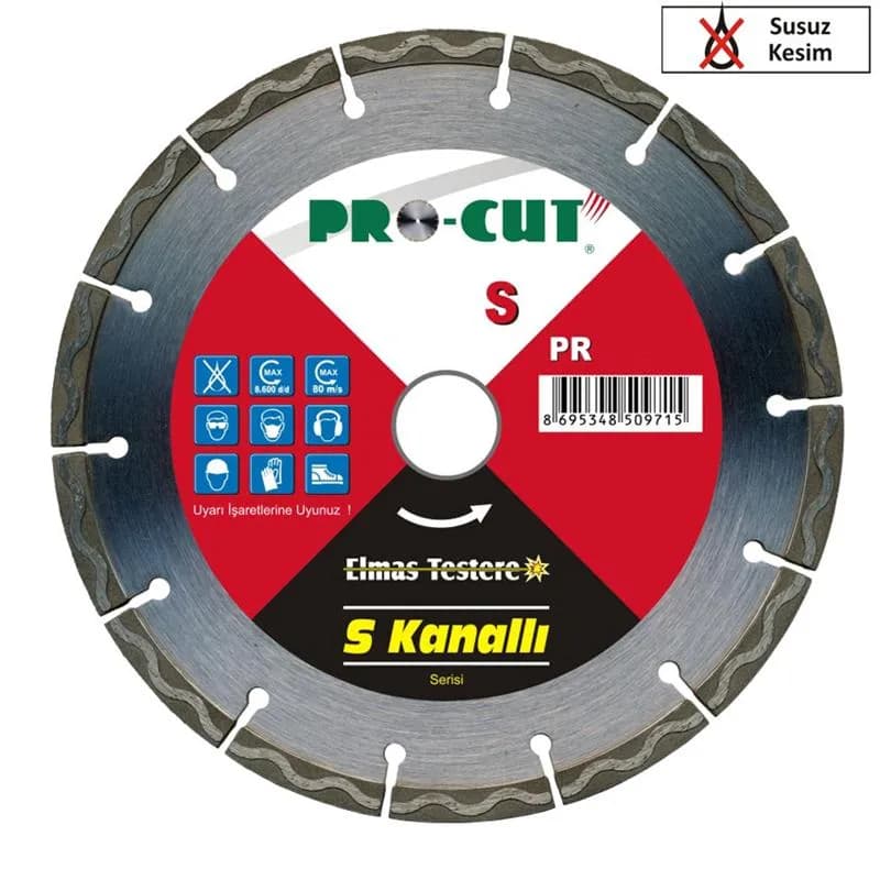 Procut PR50971 S Kanallı Testere 180 S