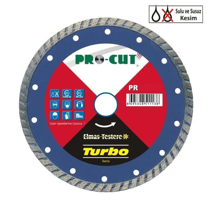 Procut PR51113 Turbo Testere 180 Ab
