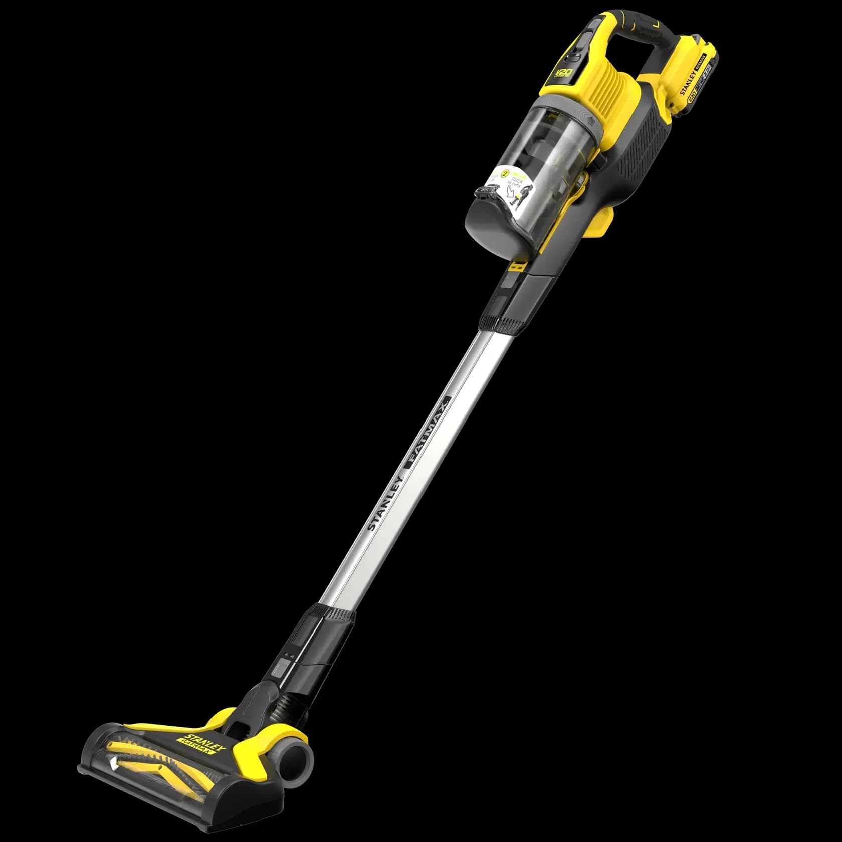 Stanley SFMCVS001D1 18V 2.0Ah FatMax V20 Akülü Dikey Süpürge