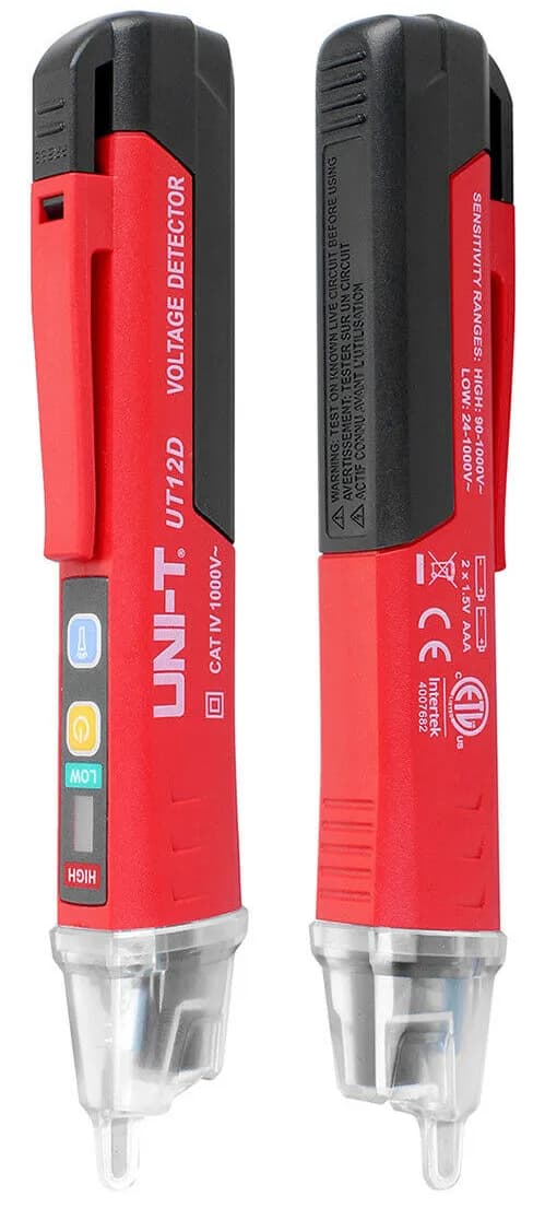 Uni-T UT12D Temassız Ac Voltaj Dedektörü