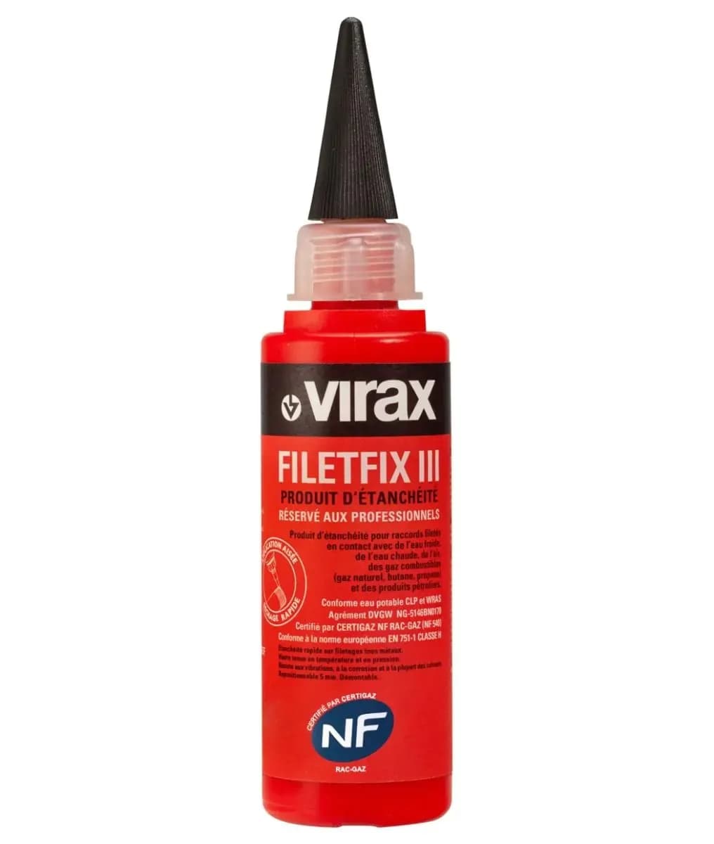 Virax FILETFIX III Sızdırmazlık Sıvısı 60 ml
