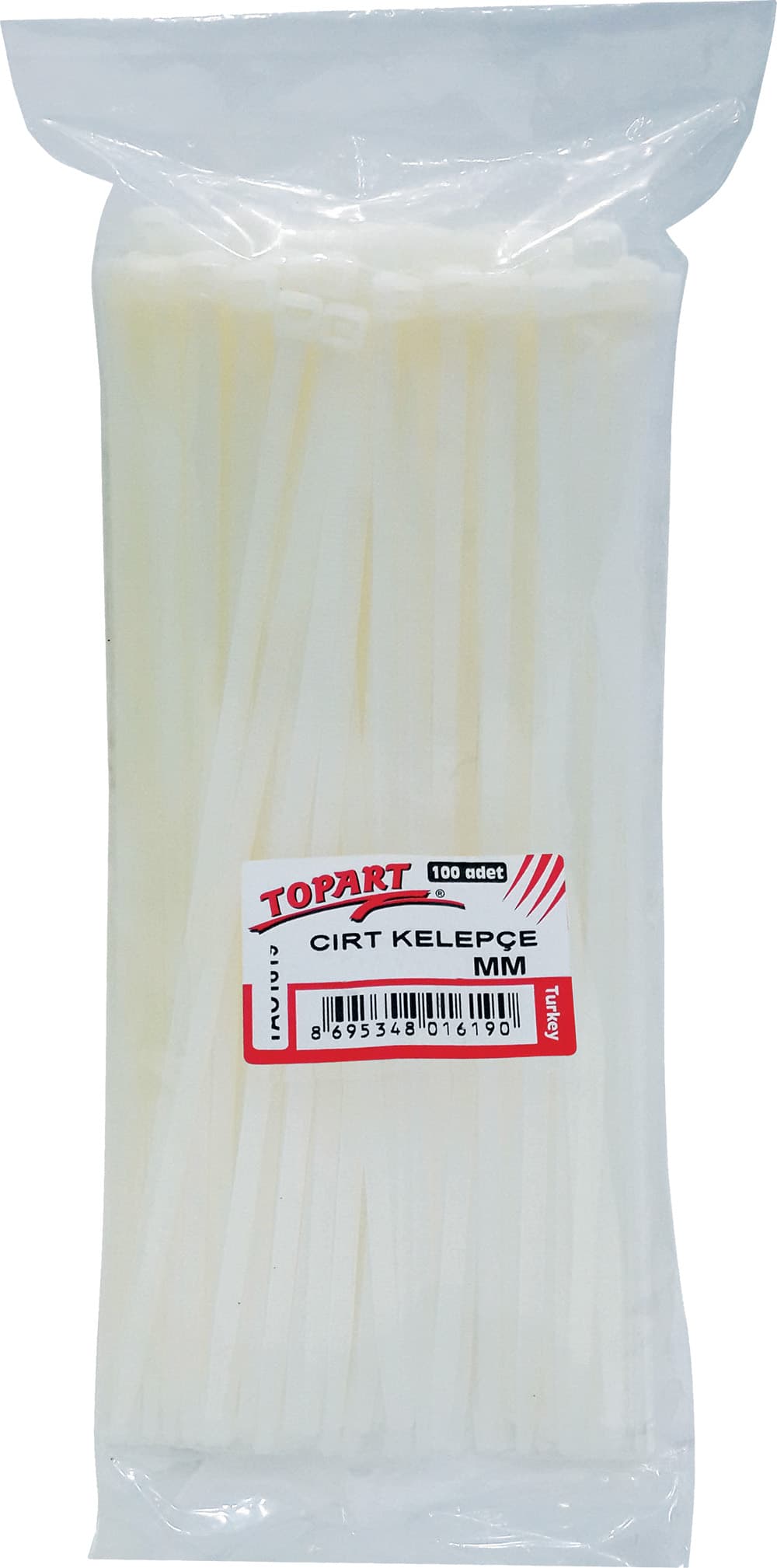 Topart TA01627 Cırtlı Kelepçe 4.8x450 mm