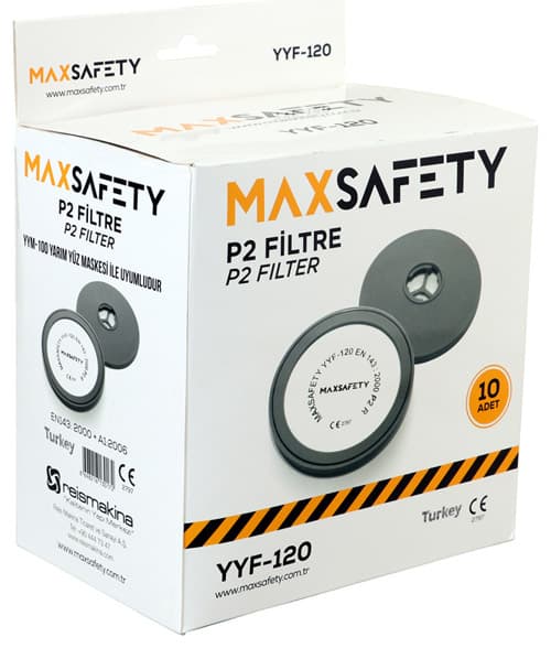 Max Safety YYF-120 P2 Toz Filtresi thumbnail 2